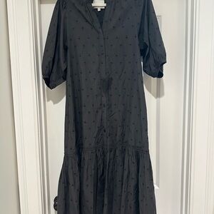 Brochu Walker Black Midi Dress